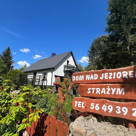 Dom Nad Jeziorem Strazym Zbiczno Extérieur photo